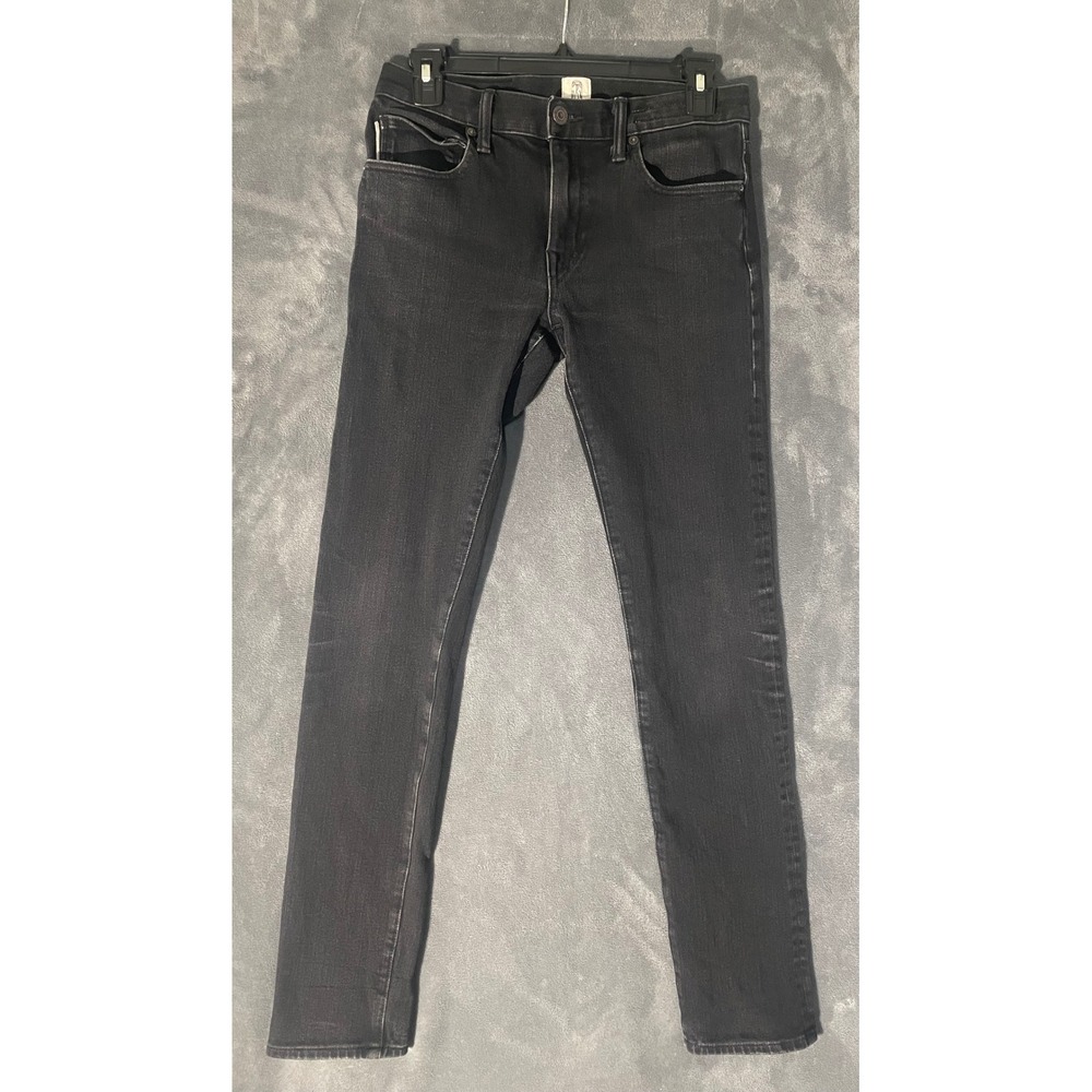 Kato by Hiroshi Kato The Needle Skinny Jeans Black Raw 300821005 Size 30 (30x30)